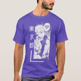 Anime manga demon Otaku stil top  T Shirt