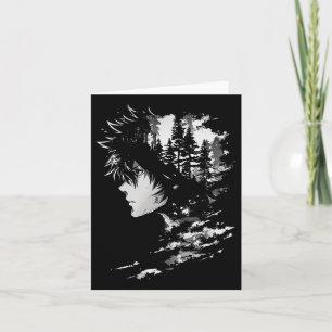 Anime Manga Grafisk Illustration Anime 2 Kort
