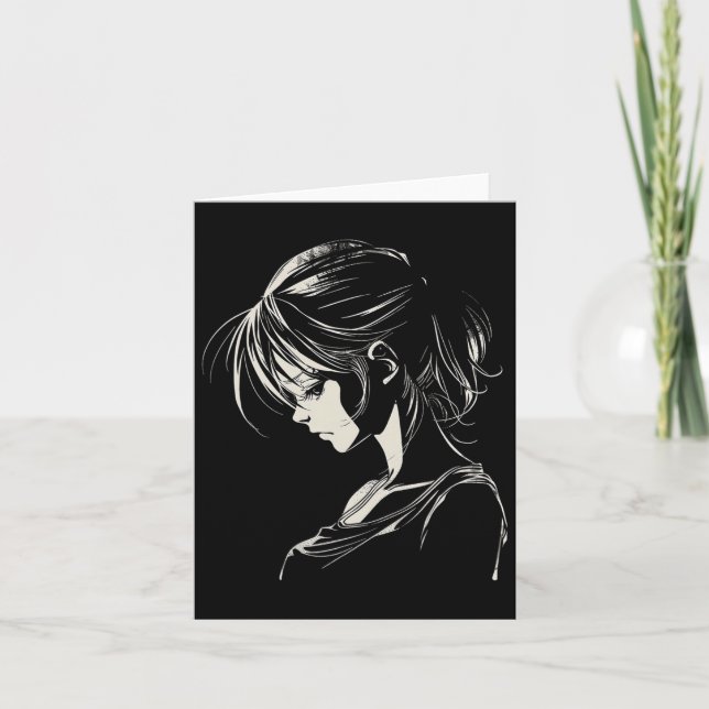 Anime Manga Grafisk Konst Anime  Kort (Framsida)