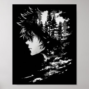 Anime Manga Graphic Illustration Anime 2 Poster