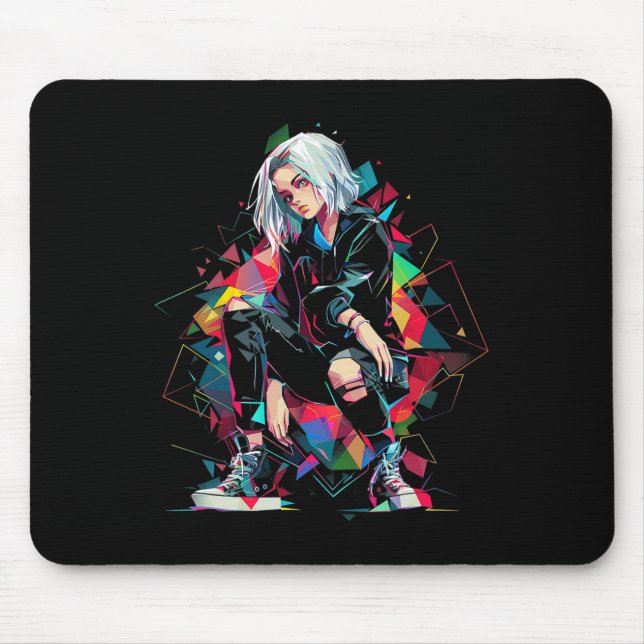Anime Manga Graphic Polygon Art Anime Musmatta (Framsidan)