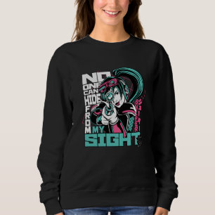Anime Manga Hunter Girl Tecknad T Shirt
