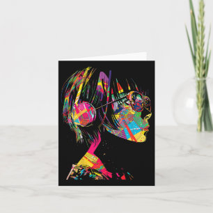Anime Manga Motif Geometric Artwork Anime Kort