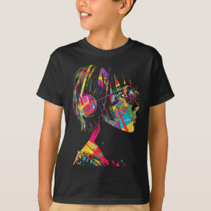 Anime Manga Motif Geometric Artwork Anime T Shirt