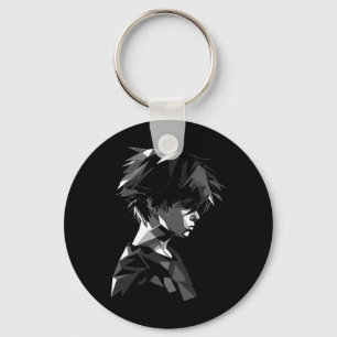 Anime Manga Motif Polygon Artwork Anime Nyckelring