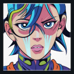 Anime manga pop art älskare pop älskare tecknad fototryck<br><div class="desc">Anime manga pop art älskare pop älskare tecknad Välkommen till vår butik! Vi specialiserar oss på att skapa roligtar som inspirerats av den senaste utvecklingen</div>