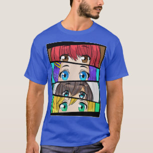 Anime Manga Tecknad Nerd Japan Cosplay Kawaii T-Sh T Shirt