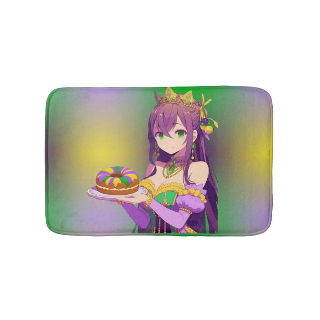 Anime Mardi Gras Kung tårta Badrumsmatta (Framsidan)