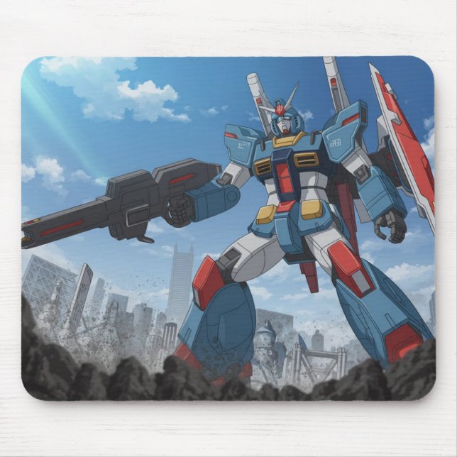 Anime Mecha Robot Mousepad Musmatta (Framsidan)