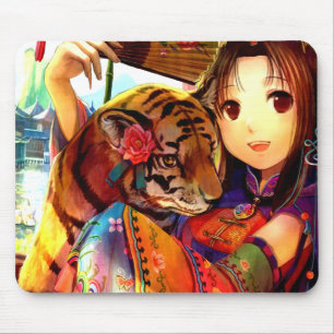 Anime med tigern musmatta