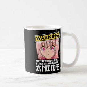 Anime Merch Clothes Tonåring Girls Gift Women Japa Kaffemugg