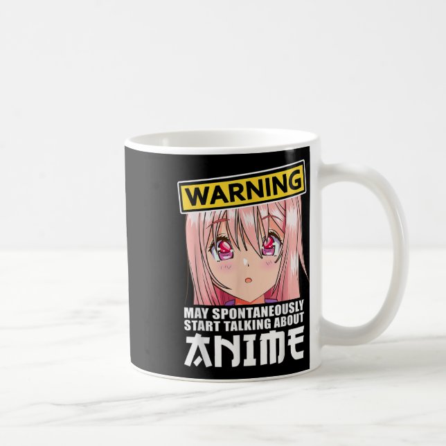 Anime Merch Clothes Tonåring Girls Gift Women Japa Kaffemugg (Höger)