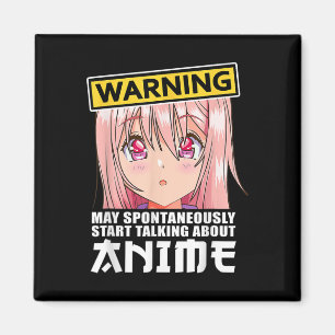 Anime Merch Clothes Tonåring Girls Gift Women Japa Magnet
