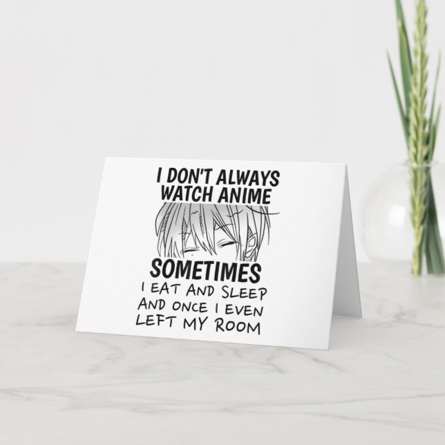 Anime Merch För manar Cute Anime Boys Japanska Inbjudan (Framsida)