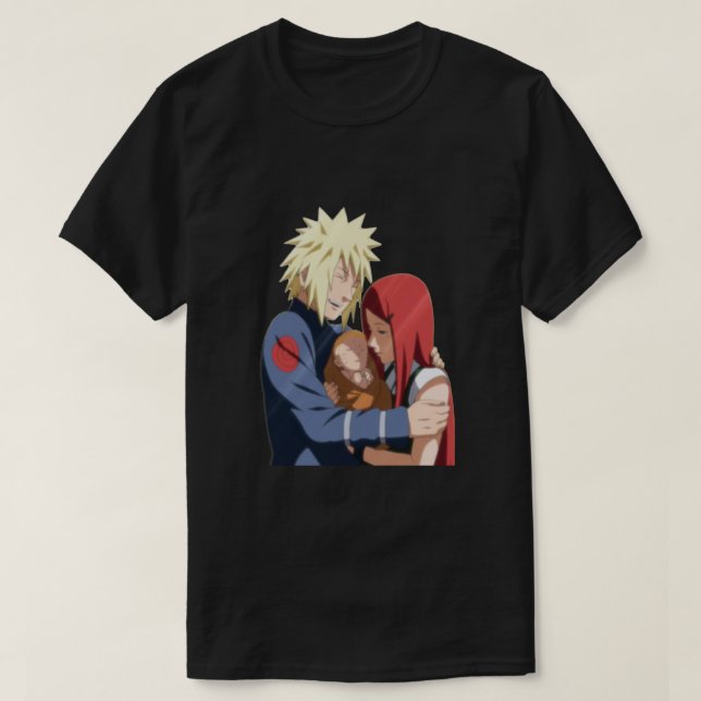 anime minato och kushina Classic T Shirt (Design framsida)