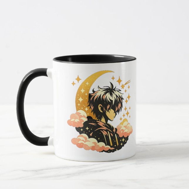 Anime Moonlight – Klassisk mugg 11 oz (Vänster)