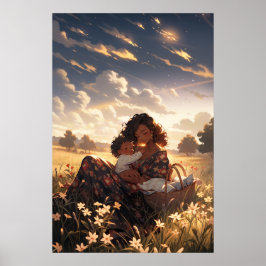 Anime mor i en morgonskugga - Ultra High Poster