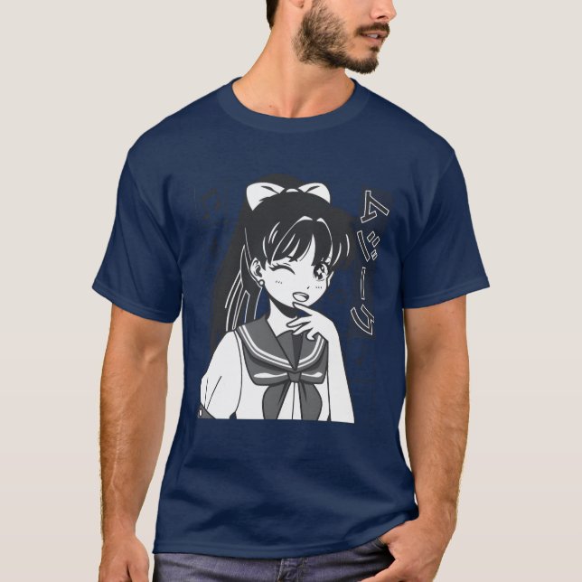 Anime-musik T Shirt (Framsida)