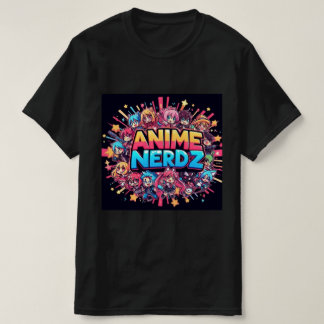 Anime Nerdz logotyp T-Shirt