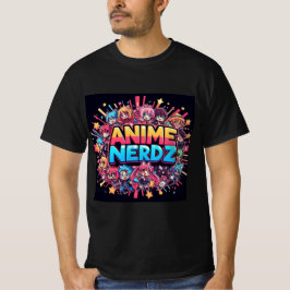 Anime Nerdz logotyp T-Shirt