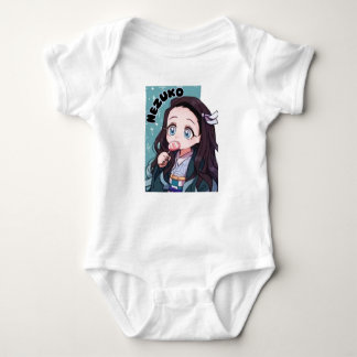 anime nezuko baby t-shirt