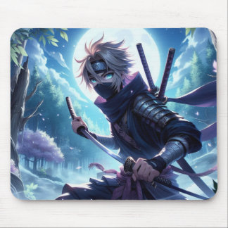 Anime Ninja Warrior Mouse Pad, Fantasy muspad Musmatta