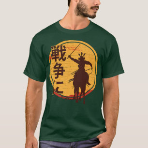 Anime Ninjas till Krig Samurais Manga Otaku Kata T Shirt