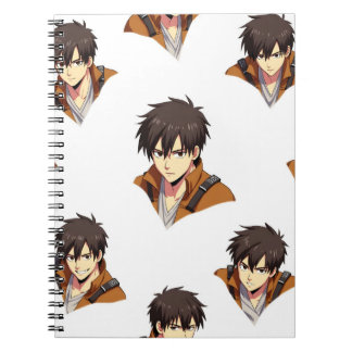 ANIME NOTEBOOK ANTECKNINGSBOK