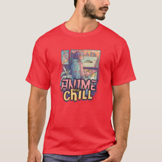 Anime och chill Anime T Shirt