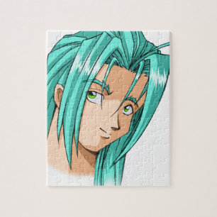 Anime och Manga Ansikte Pussel