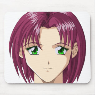Anime och Manga ansikten Musmatta