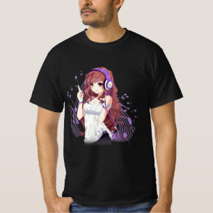 Anime och Music Merch Kawaii Manga Otaku för Tonår T Shirt
