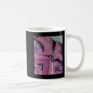 Anime Öga Pastel Kawaii Girl Aesthetic JapO Kaffemugg