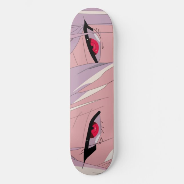 Anime Öga Skateboard Deck (Framsida)