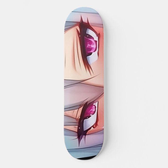 Anime Öga Skateboard Deck (Framsida)