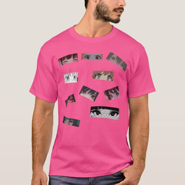 Anime Öga T Shirt (Framsida)