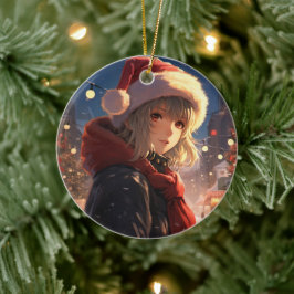 Anime Ornament, Manga, Juldekan Julgransprydnad Keramik