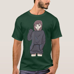 Anime Otaku Girl - Cute Japan Culture Art - Aesthe T Shirt