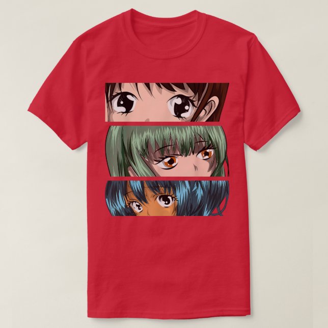 Anime Otaku Kawaii Women Japan Manga Japanese Girl T Shirt (Design framsida)