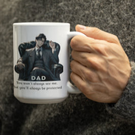 Anime Pappa säger att han alltid har ryggen Kaffemugg