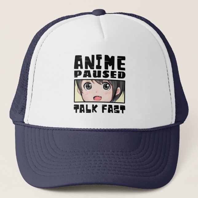anime pausad tal snabbt  keps (Framsida)