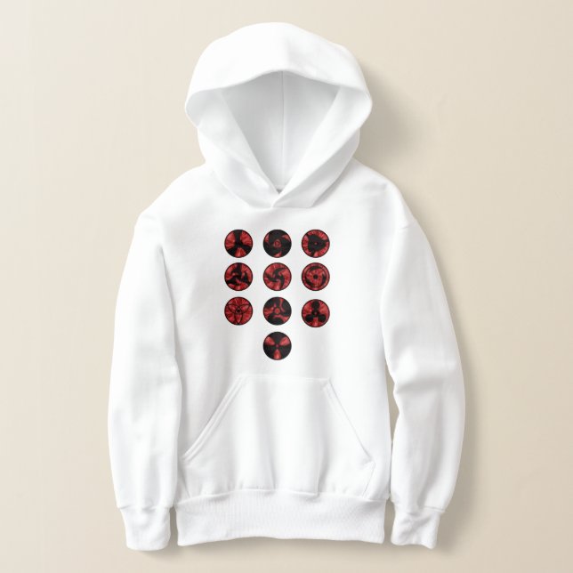 Anime Power Hoodie – Barn & Tonåringar T Shirt (Laydown)