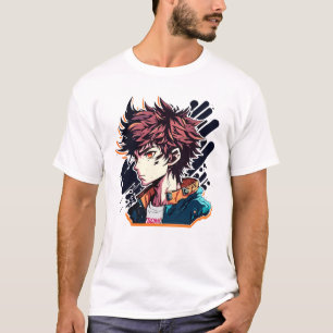 Anime Power: Ungt Manga-karakterdesign T Shirt