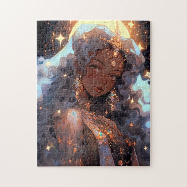 Anime Princess Fantasy Art Pussel (Vertikal)