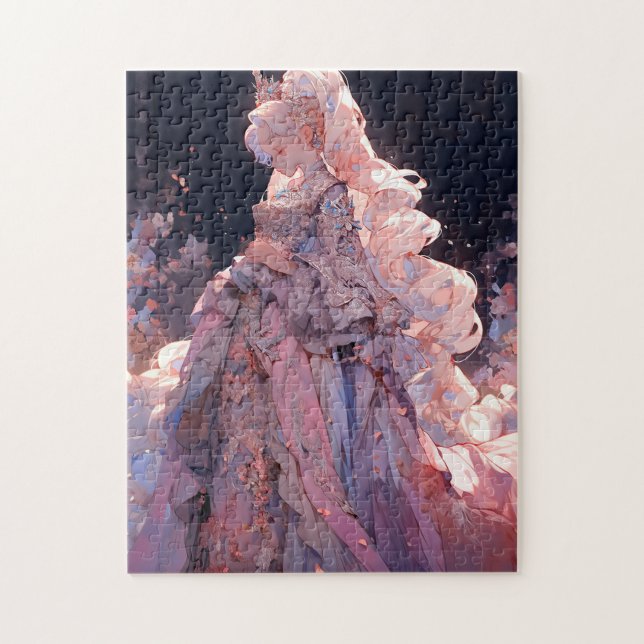 Anime Princess Fantasy Art Pussel (Vertikal)