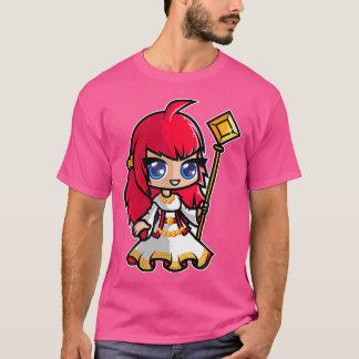 Anime Princess som Manga Sketching Shirt for Girls T