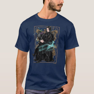 Anime Professor Severus Snape Seated T Shirt