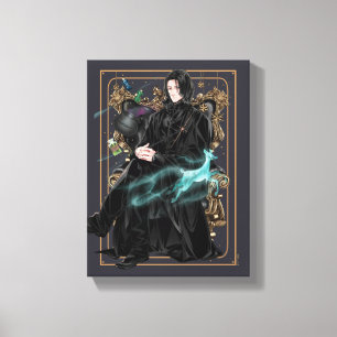 Anime Professor Severus Snape Sittande Canvastryck