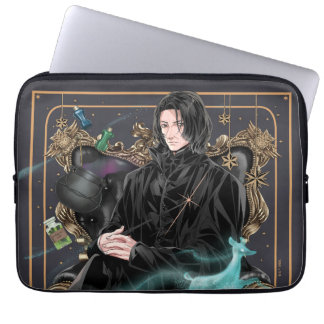 Anime Professor Severus Snape Sittande Laptop Fodral