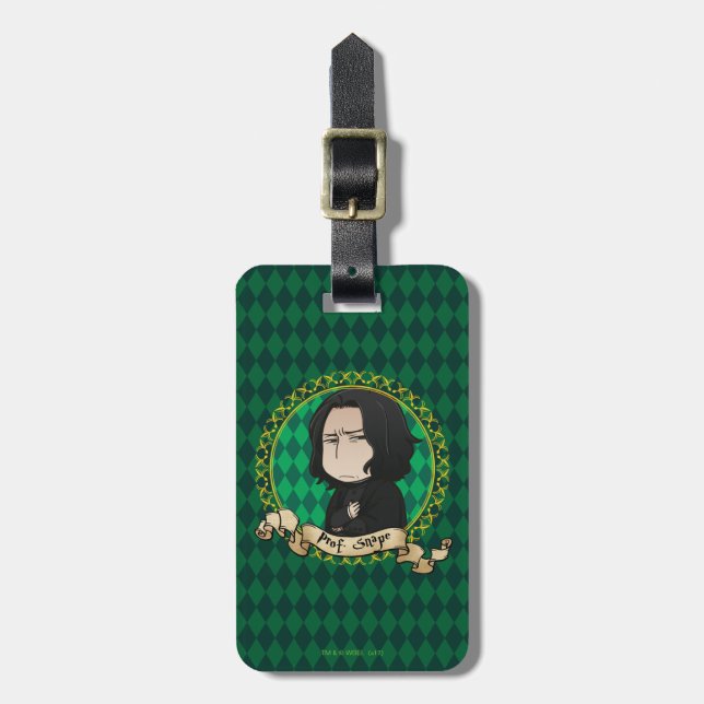 Anime Professor Snape Bagagebricka (Vertikal Framsida)